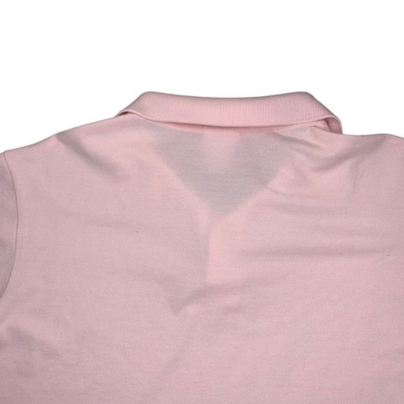 Lacoste Men’s Size 7 XXL 2XL Pink Made in Peru Short Sleeve Polo Shirt - Picture 5 of 7